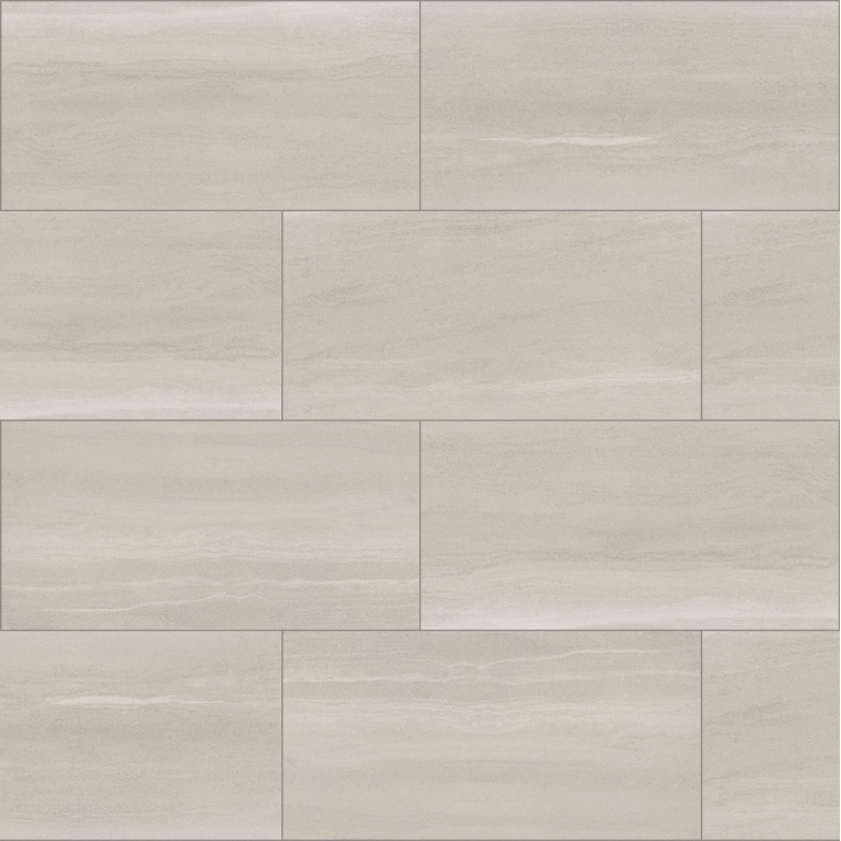 STONE FUSION - 12X23, GRAY, MATTE